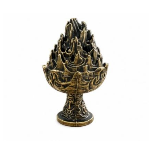 Small Mountain Copper Incense Burner with Incense Cones
