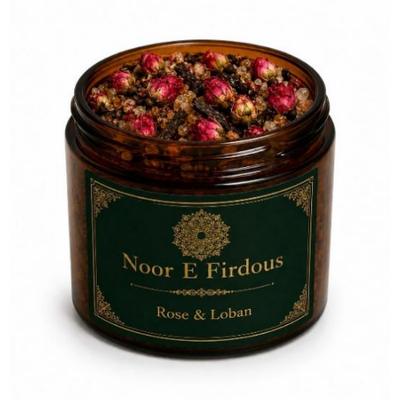 Fresh Rose & Loban Bakhoor – 25g