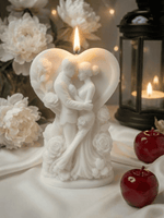 Love in Bloom Molded Candle Set