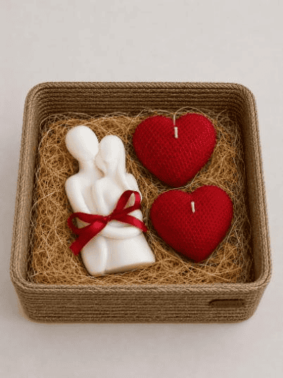 Forever Together Molded Candle Set