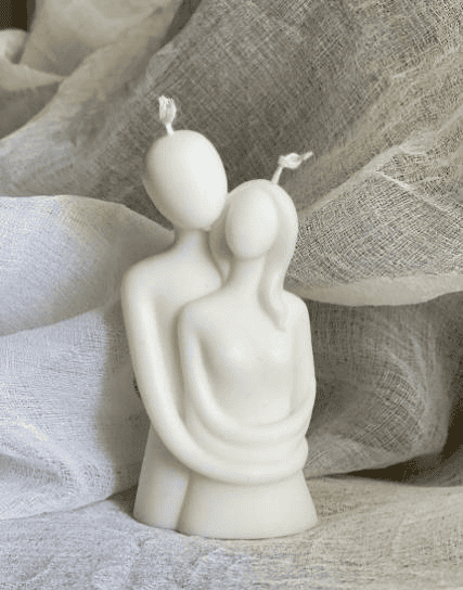Forever Together Molded Candle Set