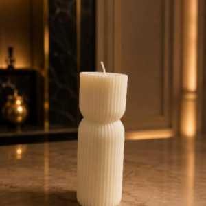 Noor Pillar Molded Candle